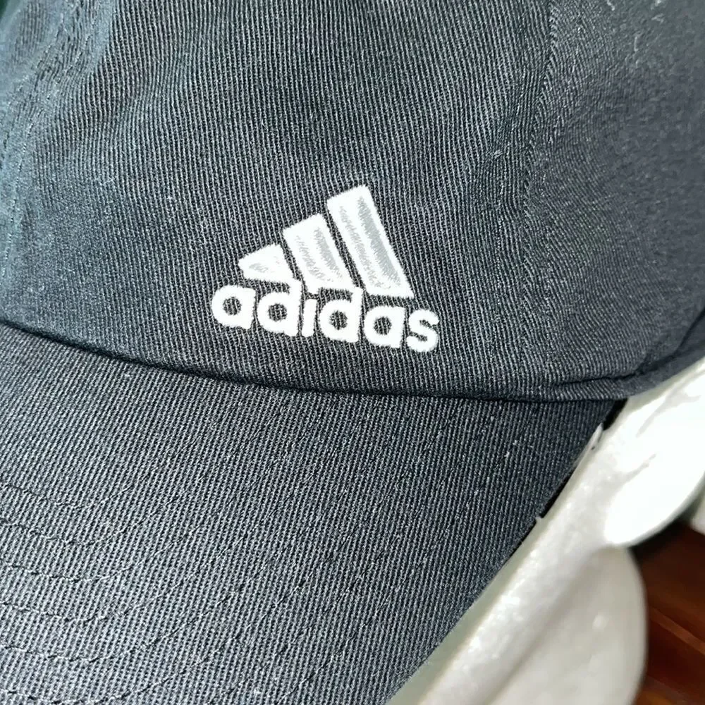 Cotton adjustable Hat Baseball Cap Black Adidas golf tennis pickleball Soccer